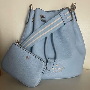 Kate Spade mini bucket crossbody bag